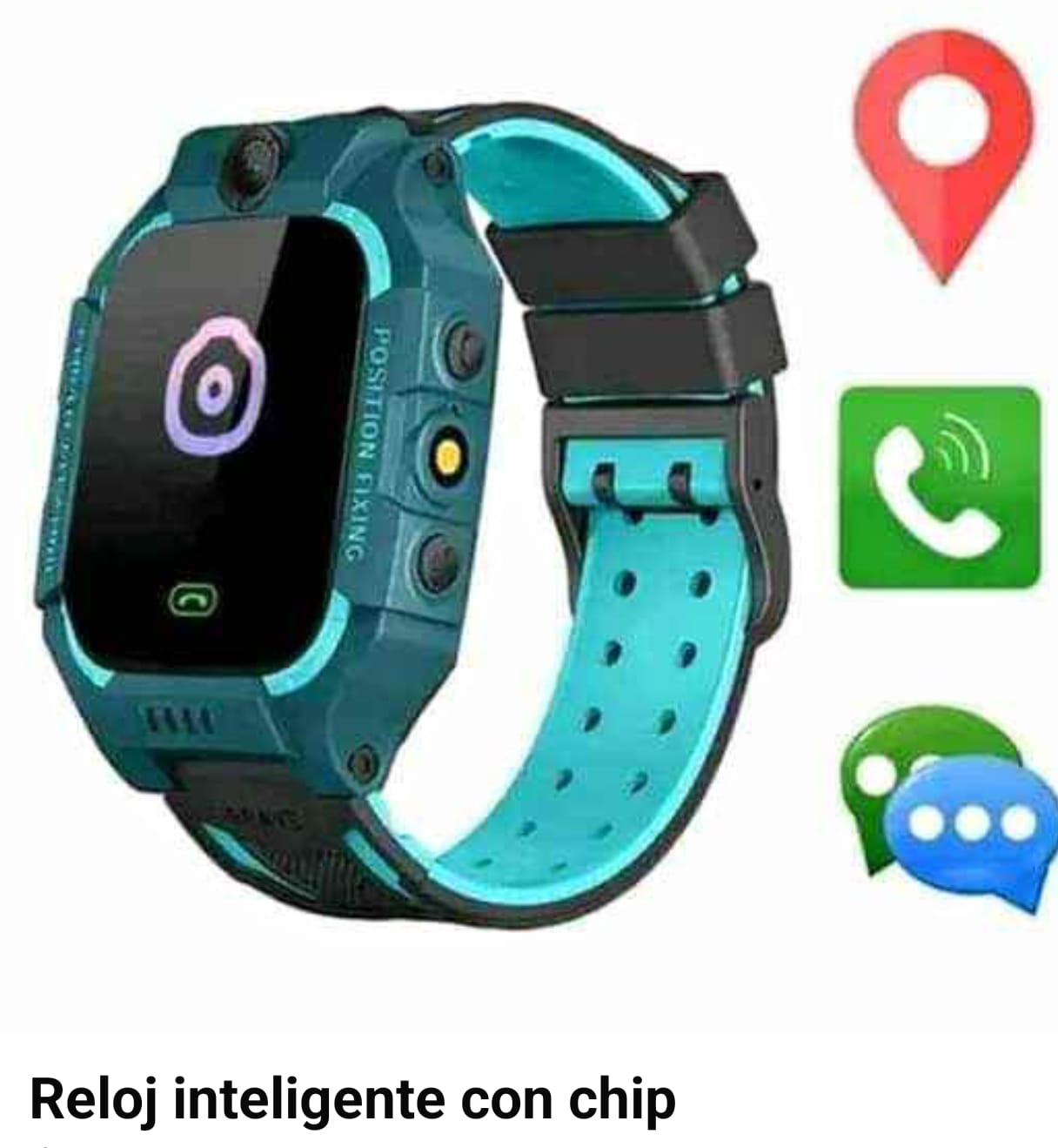 Reloj para niños con cámara, GPS y llamadas⌚+ ¡ENVÍO GRATIS!