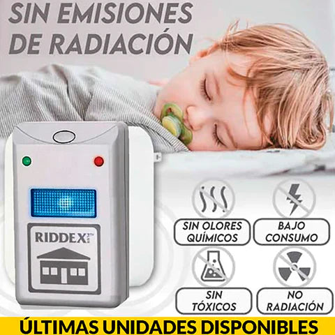 ✅ Repelente ultrasónico - Elimina todas las plagas🚫☢️+ ENVÍO GRATIS