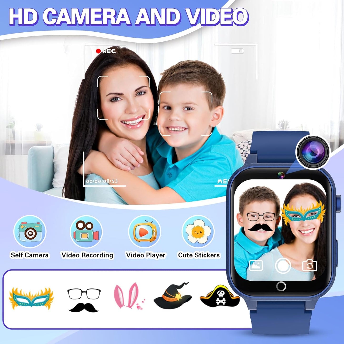 Reloj para niños con cámara, GPS y llamadas⌚+ ¡ENVÍO GRATIS!