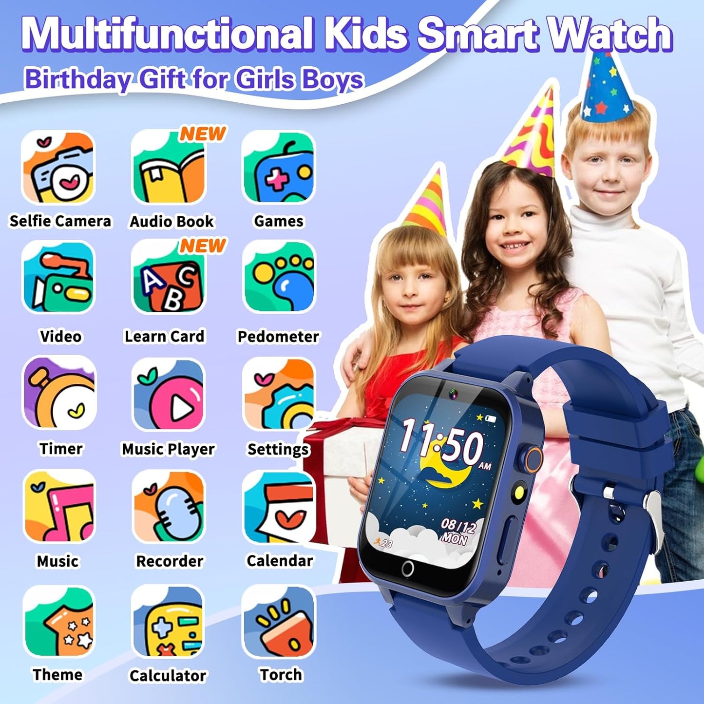 Reloj para niños con cámara, GPS y llamadas⌚+ ¡ENVÍO GRATIS!