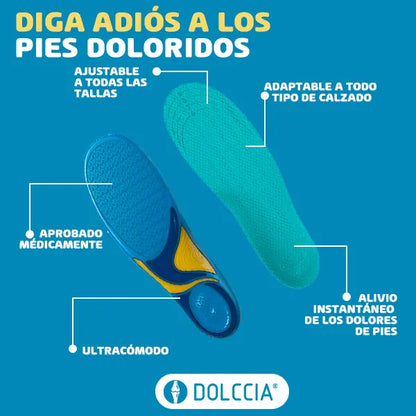 Plantillas ortopédicas tipo gel🔥 Paga 2 y lleva 4+ ¡ENVÍO GRATIS!🎁