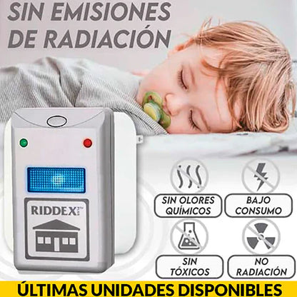 ✅ Repelente ultrasónico - Elimina todas las plagas🚫☢️+ ENVÍO GRATIS