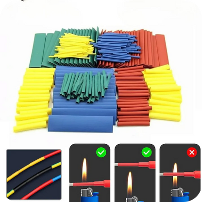 560 piezas de Termoencogibles + ENVÍO GRATIS!🔥😱