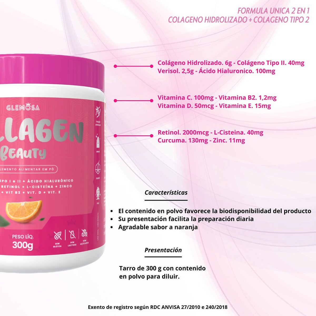 Colágeno hidrolizado en polvo + ENVÍO GRATIS!😍