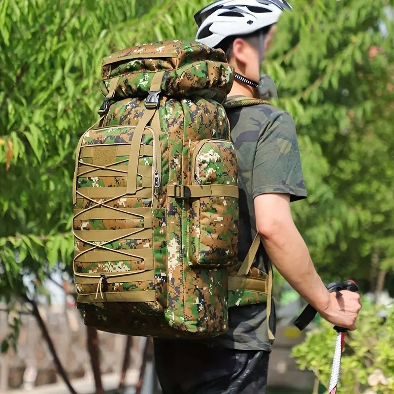 Mochila Militar con 100 litros de capacidad + ENVÍO GRATIS!🔥😱