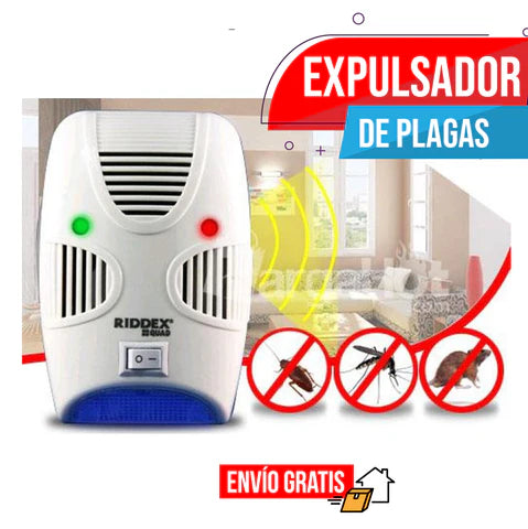 ✅ Repelente ultrasónico - Elimina todas las plagas🚫☢️+ ENVÍO GRATIS