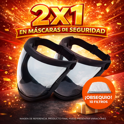 2x1 en Careta de seguridad + ENVÍO GRATIS!🔥