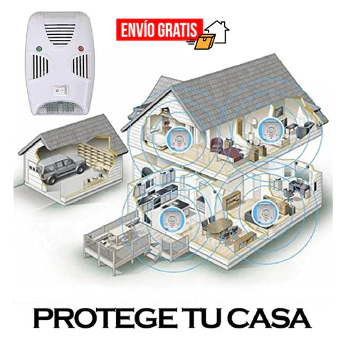✅ Repelente ultrasónico - Elimina todas las plagas🚫☢️+ ENVÍO GRATIS