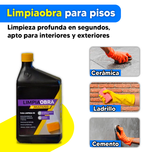 Limpiador multiusos 1 Litro + ENVÍO GRATIS🔥