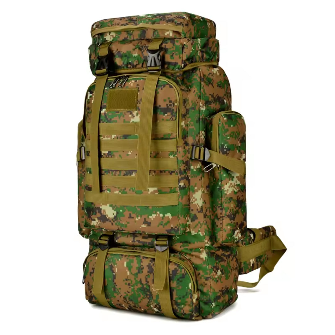 Mochila Militar con 100 litros de capacidad + ENVÍO GRATIS!🔥😱