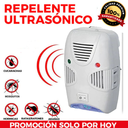 ✅ Repelente ultrasónico - Elimina todas las plagas🚫☢️+ ENVÍO GRATIS